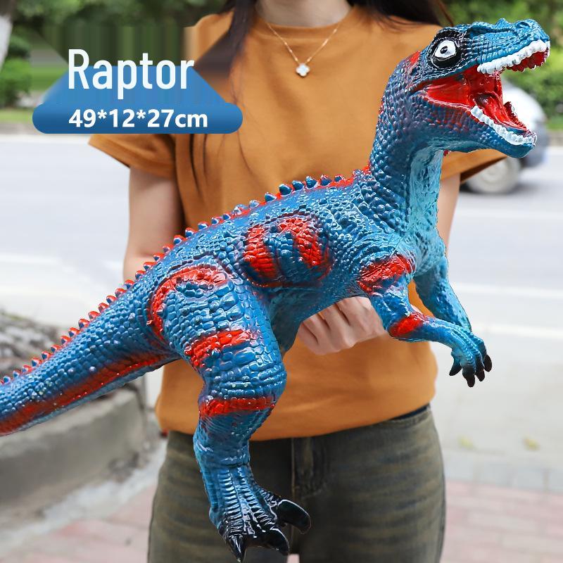 Large Soft Rubber Tyrannosaurus Rex Dinosaur Toy for Kids