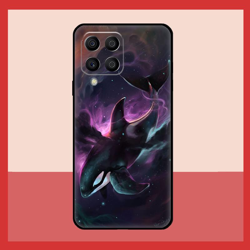 Killer Whale Case For Samsung Galaxy M12 M52 M06 M16 M36 M56 M33 M15 M55 M31 M13 M14 M53 M32 M35 M34 M54