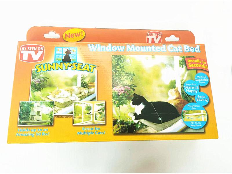 Hot-Selling Cat Hammock & Climbing Frame Suction Cup Windowsill Swing Nest Bed Mat