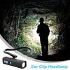 Ear Worn Headlamp Rechargeable Head Flashlight Motion Sensor Waterproof Bright Outdoor Hiking Gear Flashlight For Fishing