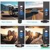 4-Channel Dash Cam Night Vision Design Parking Monitoring 360-Degree Coverage Easy To Install GPS Car Recording Camera