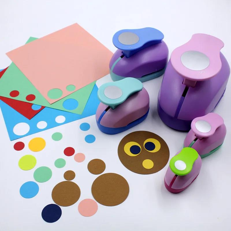 Hot Sale Practical DIY Paper Cut EVA Foam Maker Puncher Scrapbooking Labor Saving for Kids Hole Punch Handmade Supplies