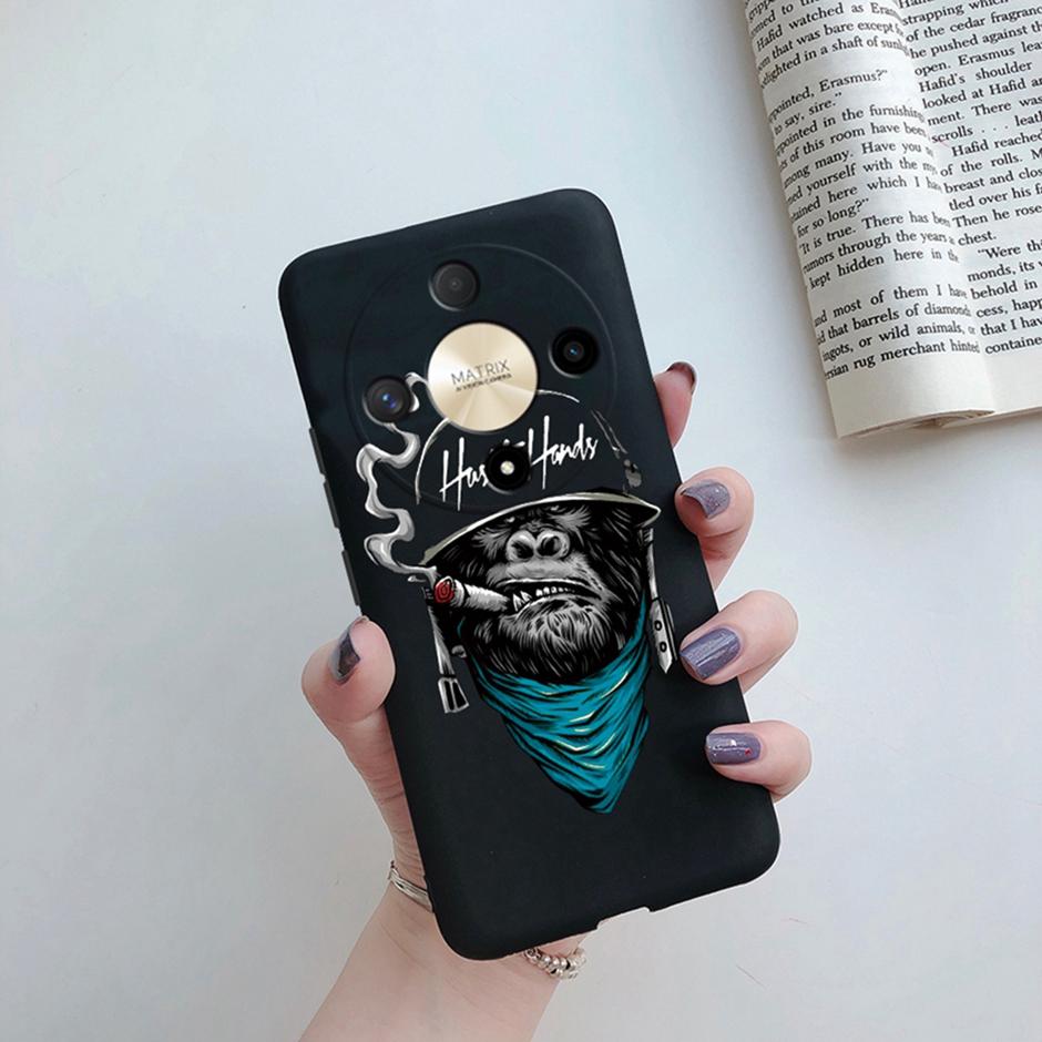 

For Honor X9b 5G Case Painted Marble Soft Silicone Candy Color Phone Shell Back Cover for Huawei Honor X9B HonorX9b Cases Fundas Honor X9b 5G
