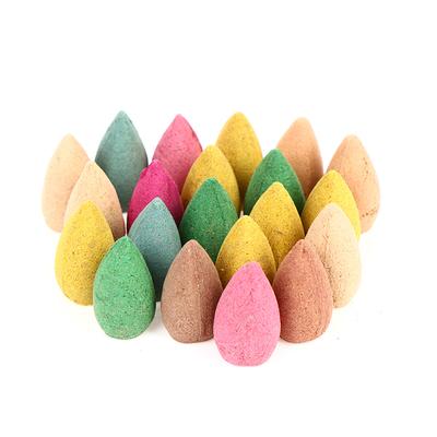 20Pcs/Bag Colorful Incense Cones For Backflow Tower Accessories Incense