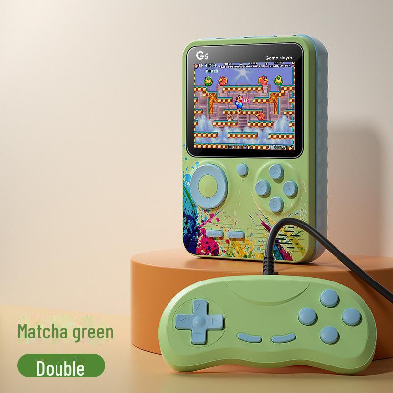 G5 Handheld Game Console: 500 Retro Games, Nostalgic Color Screen, Vibrant Design