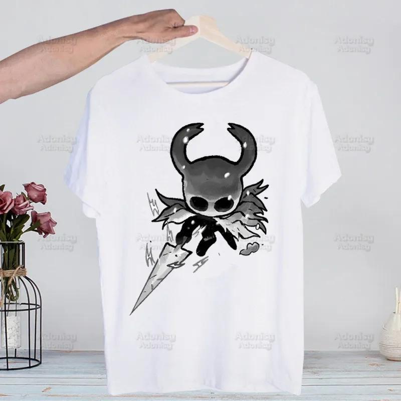Hollow Knight Game Shirt Novelty  Vintage Crew Hollow Crew Team Neck  Unisex's T-Shirt Wo Unisex Top Tee Gift Streetwear Shirt
