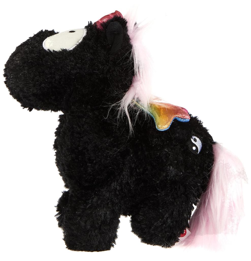 NICI Unicorn Rainbow Inn Plush Black Toy, 22cm, Germany, 3047376,