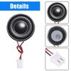 ACEIRMC 10pcs 1W 8Ohm Round Internal Magnet Mini Loudspeaker for MP3 MP4 Players (1W 8Ohm)