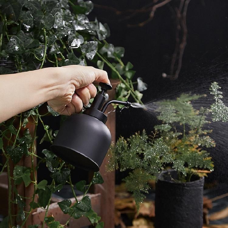 Ergonomische Rostfreie Edelstahl Mini-Gießkanne Geeignet für müheloses Gießen in kleinen Räumen Innen- und Außenbereich