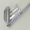 ABWR-1 Piece Swivel Hook Solid Metal Foldable Towel Hook Nickel Brushed Zinc Alloy Wall-Mounted