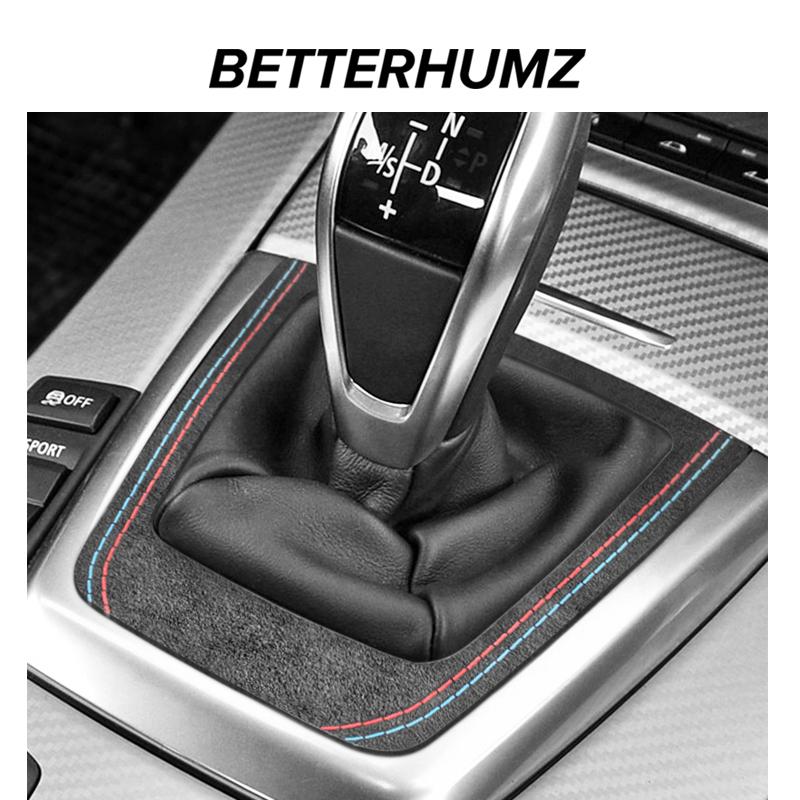 Made of Alcantara For BMW Z4 E89 2009-2016 Gear Shifter Panel Trim Frame Performance Sticker Car Interior Tuning Accessories