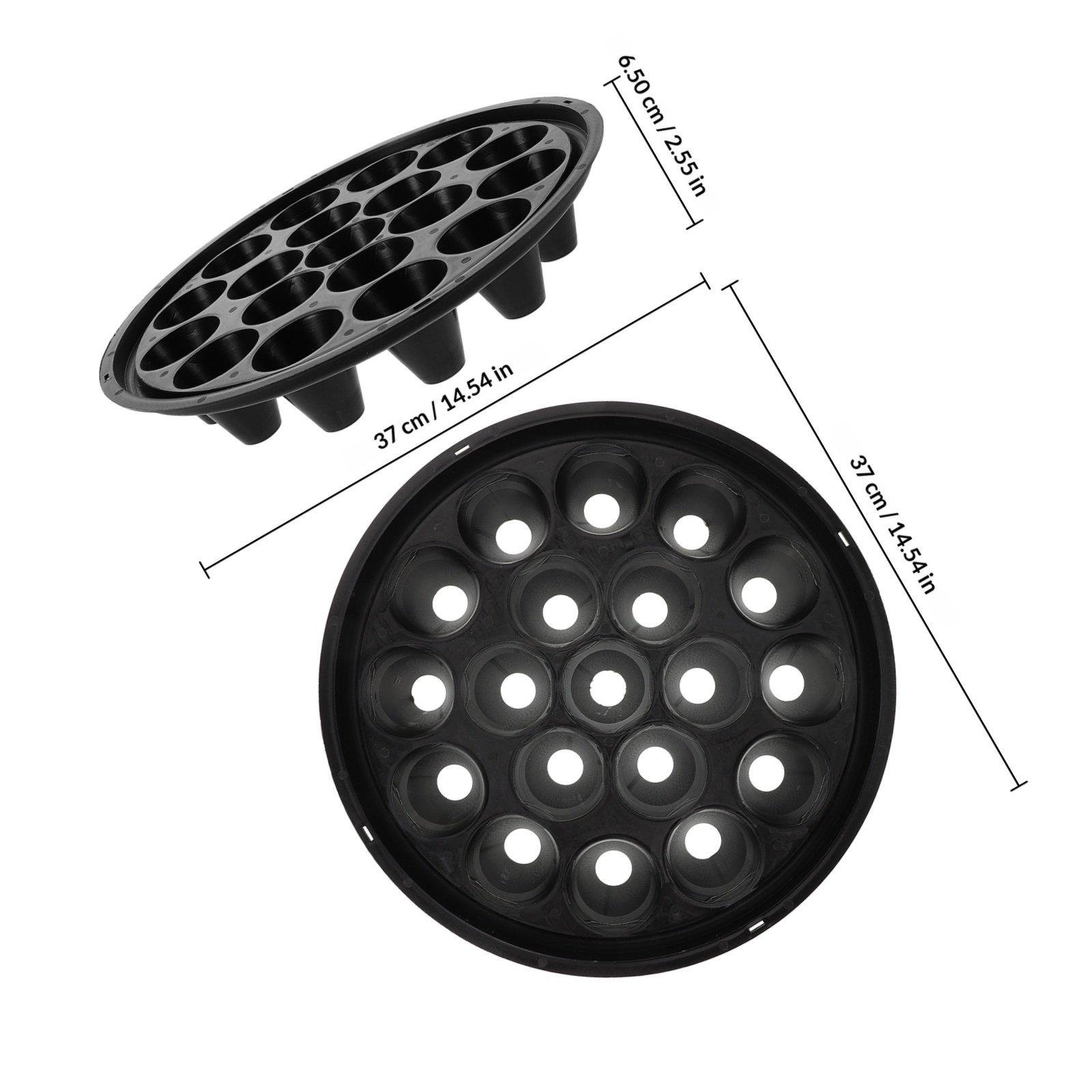 

Standing Fan Cooling Cover Plastic Dustproof Protective Guard for Desktop Floor Fans 12 to 16 Inch Compatible Cooling чорний