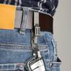 Titanium Alloy Car Keychain Belt Bucklemultifunctional Lightweight Anti Loss Universal Pants Style Keychain