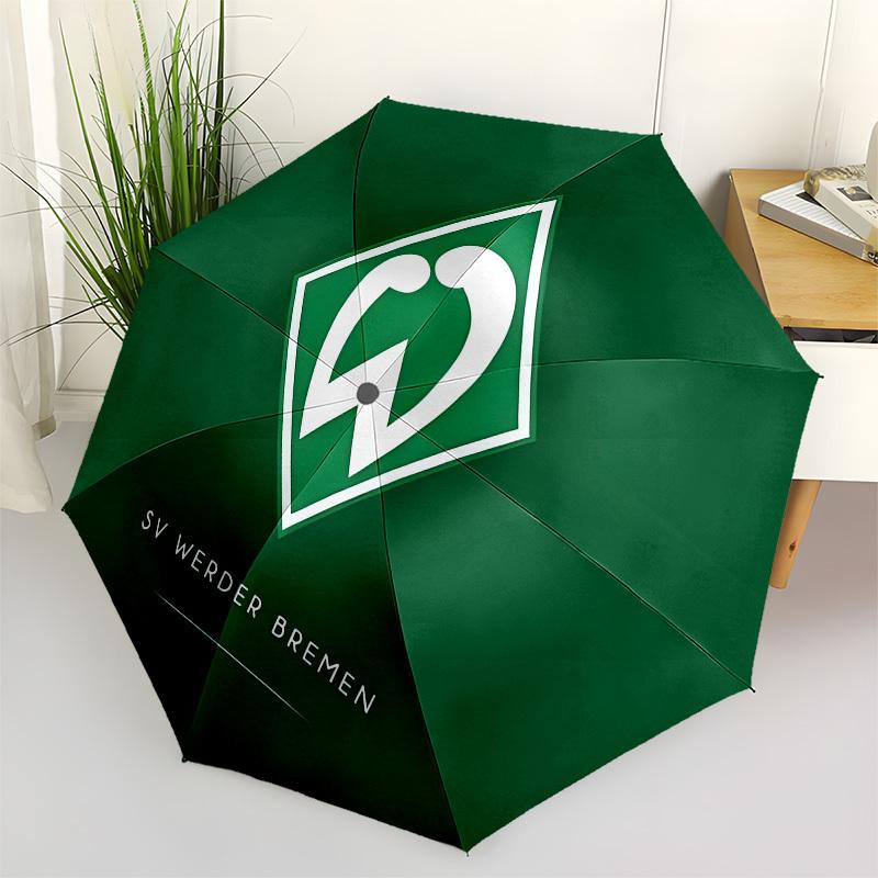 

SV Werder Bremen, Football Club Automatic Opening and Closing, 8 rib Structure Portable Umbrella, Suitable for Men and Women in All Seasons