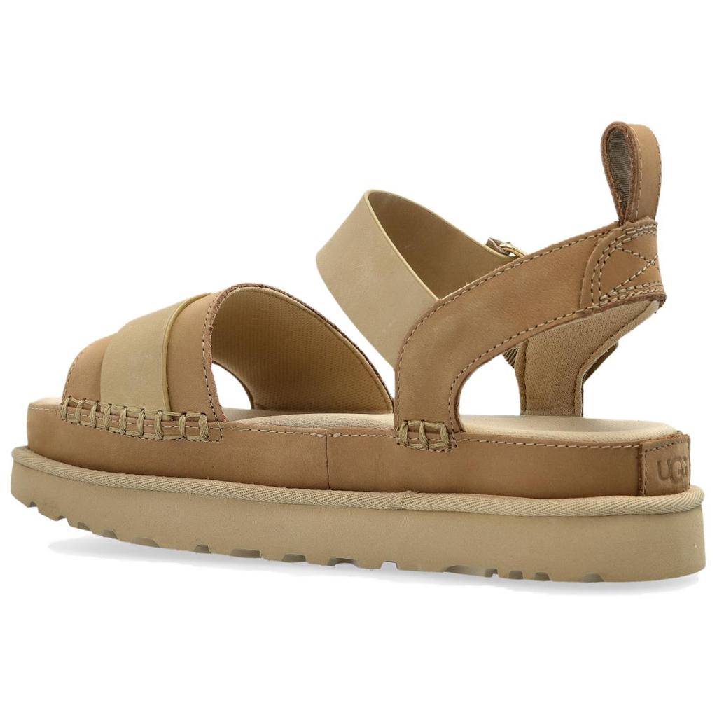 UGG Goldenstar Villa Lær Moteable Sandaler med én rem Damesandaler Beige 1167392-MDSD