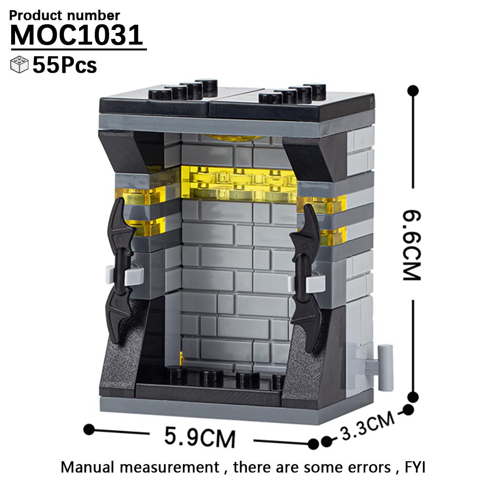 MOC Stand Movie Anime Military Action Figure Display Stands Box Blocks Compatible 75257 05007 75105 High-Speed Championed Block Bricks Toys Playsets