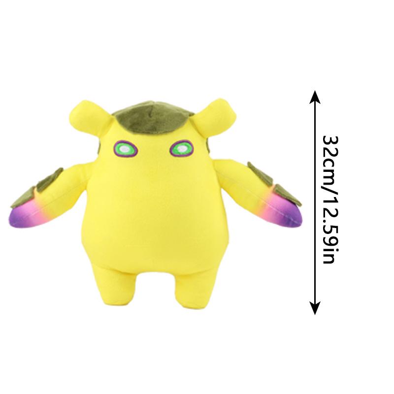 Game Valorant Plush Toy Funny Game Gekko Wingman Soft Cartoon Companion Sleep Doll Game Peripheral Collectibles Gamer Kid Gifts