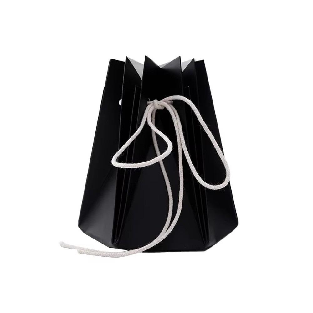 

Handmade Flower Bag Waterproof Hexagonal Rose Bouquet Bag Home Decor Flower Packaging Bags чёрный