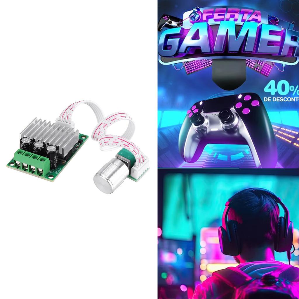 DC12V-30V 10A PWM Controllo Velocità Motore Corrente Continua Interruttore Controller Regolatore di Tensione Dimmer Elettrico Fai da Te