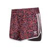 Adidas Originals Ai Shorts Fashion Striped Woven Casual Shorts Women Shorts Red DH2992