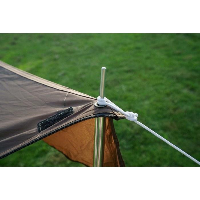 Ogawa Stacy Farda Tent [2-3 Person] Dark Brown x Sand Beige 2618