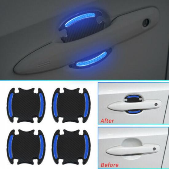 Reflective Carbon Fiber Strip Tape Car Exterior Stickers Decal Kit Accessories