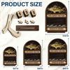 Personalized Fishing Wooden Sign 2-Layered Fish Caught Tracker Board with Number Tiles Custom Fisherman Gift for Husband Dad