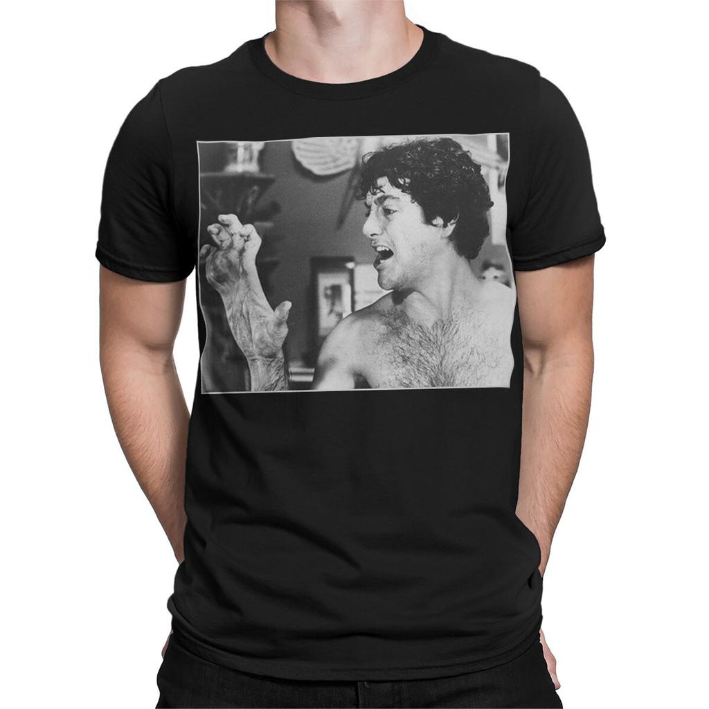 Werewolf Transformation Horror Mens 100% Cotton T-shirt Mens Tees Top Womens Tee Monster Unisex Top