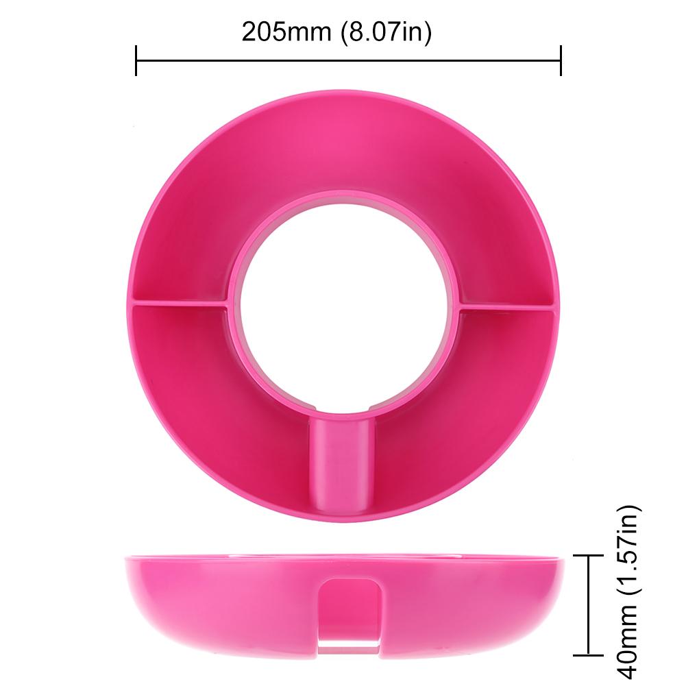 Snackplatten mit 5/4 Fächern für Stanley Cups, 40-Unzen-Tablett, Snack-Unterteilung, unterteilter Behälter, Lebensmitteltabletthalter für den Außenbereich