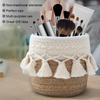 Make-up Pinselhalter Organizer Boho Deko Körbe Stifthalter Make-up Pinsel Behälter für Pinsel Eyeliner Lippenstift