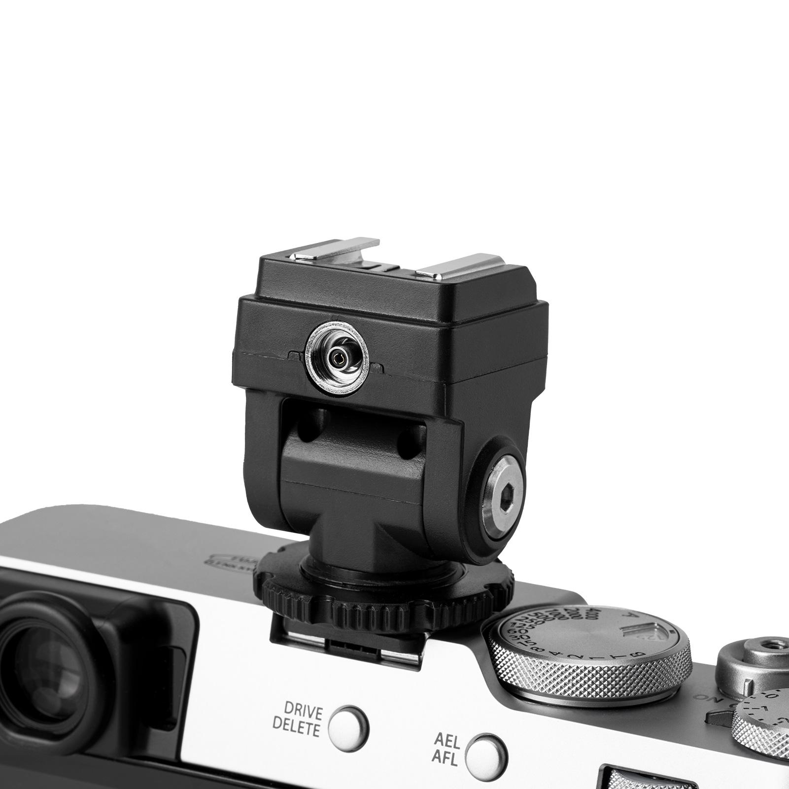 Hot Shoe Extender Standard Hot Shoe Riser Adapter Fit for Godox IM30 IM20 Mini Flash