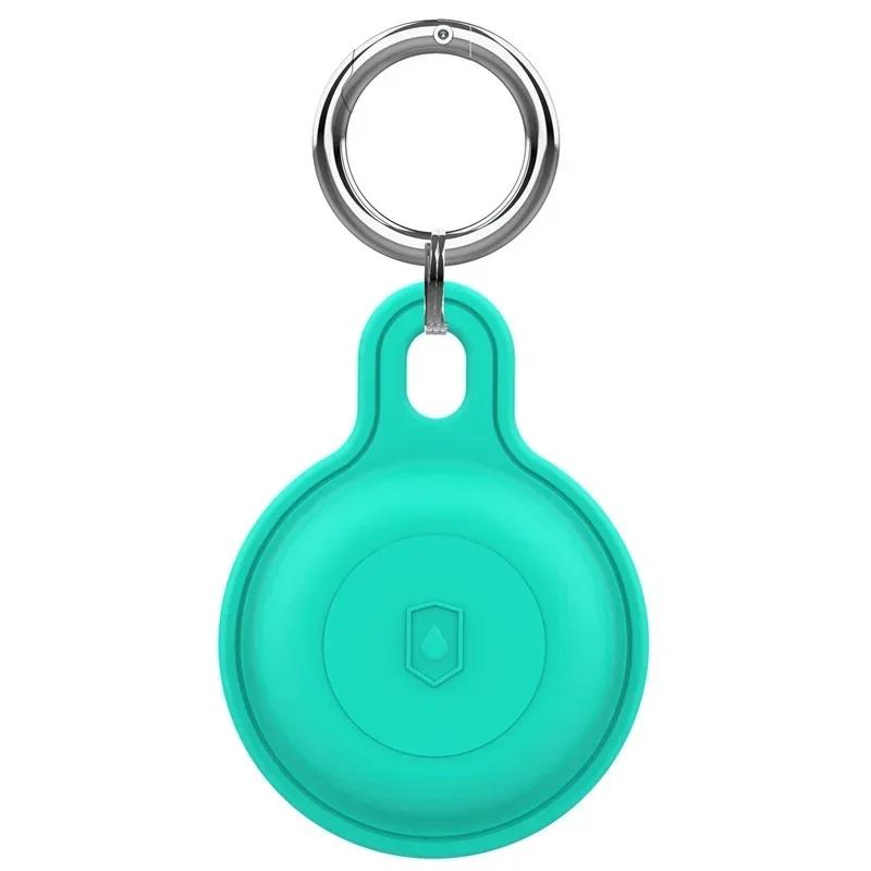 Silicon Keychain for Apple Airtags Case Protective Cover for Travel Waterproof Air Tag Holde Tracker Accessories AirTag Case