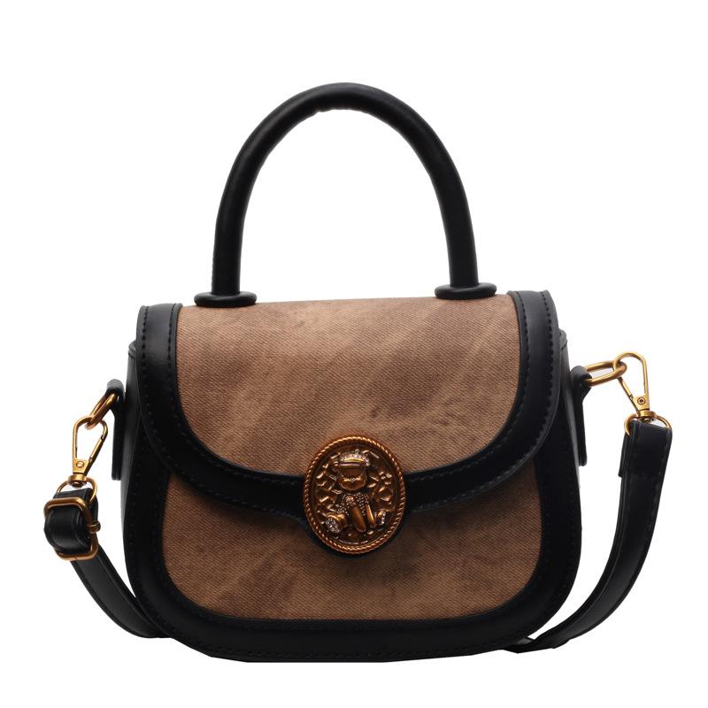 Bag Women's New Fashion Versatile Messenger Bag Small Bag Portable Small Square Bag