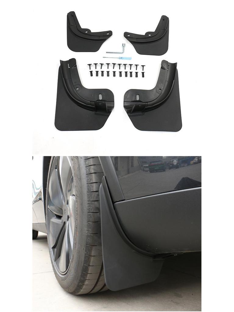 Model Y Refresh Original Mud Flaps - Exterior Modification Accessories