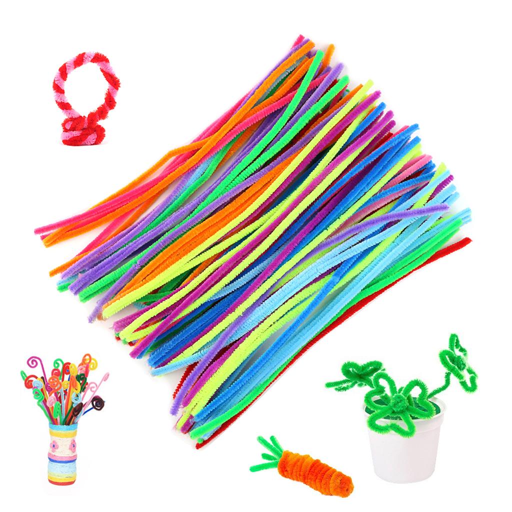 Colored Woolen Twisted Stick, Handmade DIY To Make Novel Toys, Rich Hands-on Ability, Can Also Be Used As Ornaments