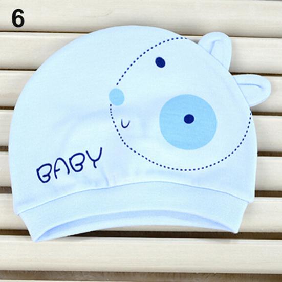 Unisex Baby Hat Newborn Toddler Beanie Cute Smile Face Rabbit Design Cotton Cap Warm