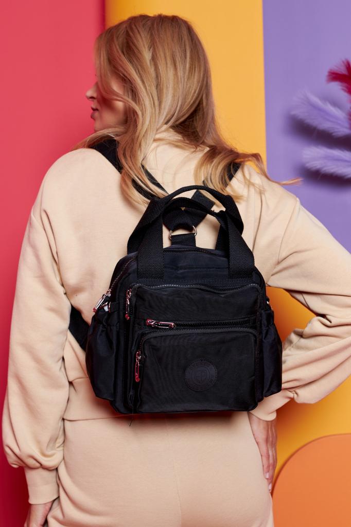 A Practical Women's Backpack Made of Nylon - Peterson