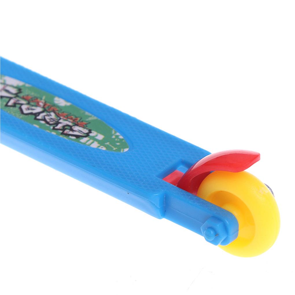 4Pcs Two Wheel Scooter Skateboards Model Interactive Educational Toys Folding Scooters Birthday Kindergarden Decorations