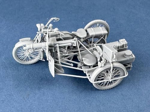 Copperstate Models 1/32 Vickers-Clynow MK.IV Motorcycle 3D Printer Kit COPB32003 (Military Vehicle)