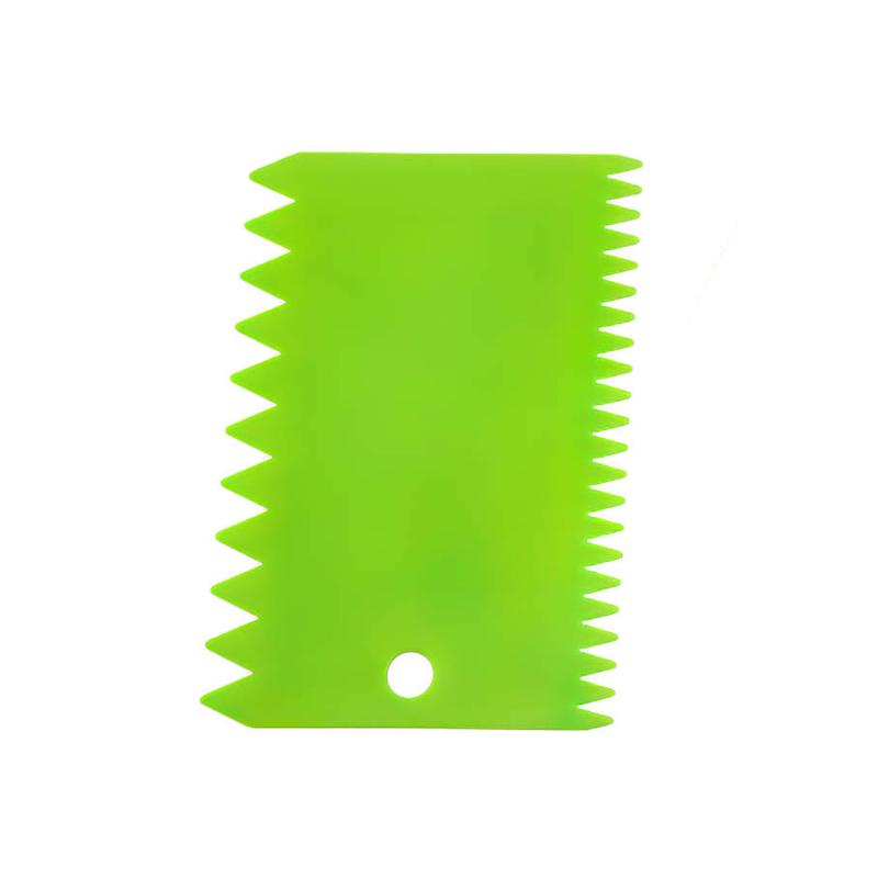 Decorating Tool Baking Dough Cutting Scraper Plastic Dough Scraper Thickened Cream Scraper