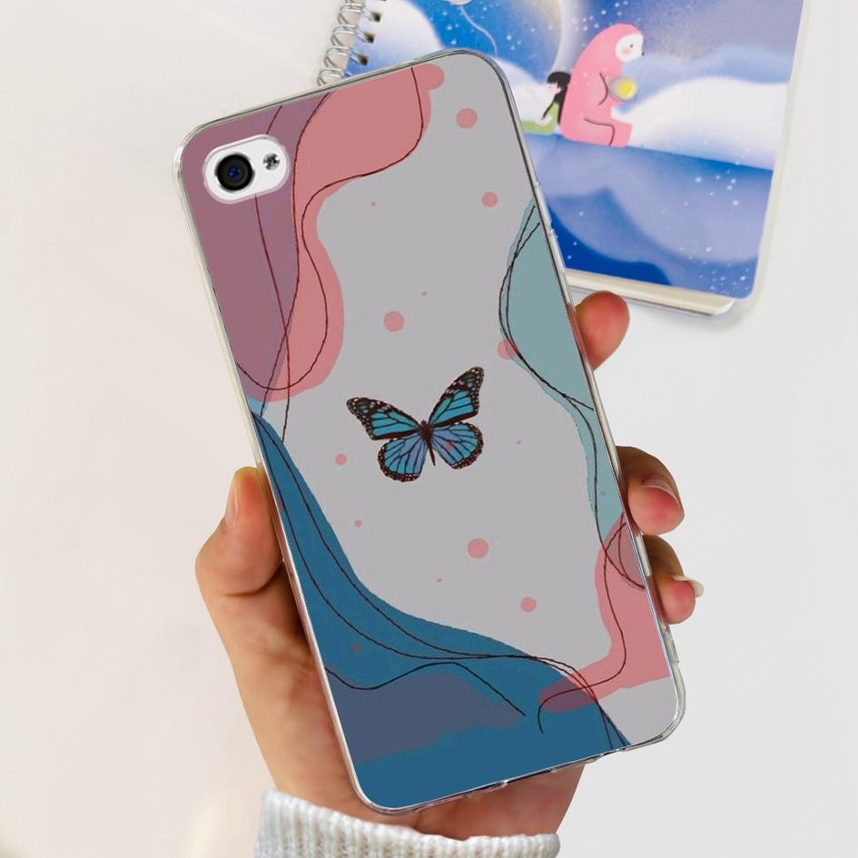 For iPhone 4 Case 3.5" Cute Cartoon Leopard Transparent Silicone Soft Cover For iPhone 4s iPhone4 Funda iPhone4s Shockproof Capa