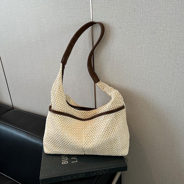 Women's Large Capacity Retro Frosted Shoulder Bag, 2023 Autumn/Winter Collection – Versatile Mother-Child Bucket Style