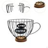 Coffee Pod Holder Candy Container Storage Basket for Cafe Counter Bar