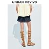 UR Women's Drawstring Denim Shorts