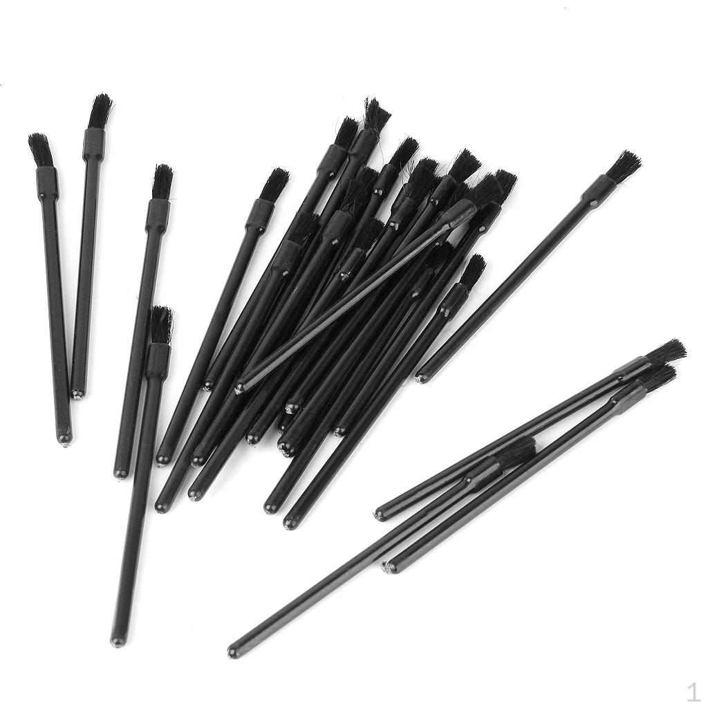 

25 Disposable Applicator Nylon Brush Cosmetic Makeup Tool
