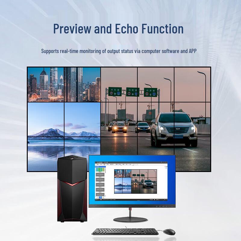 Yeren Video Splicing Processor Chassis