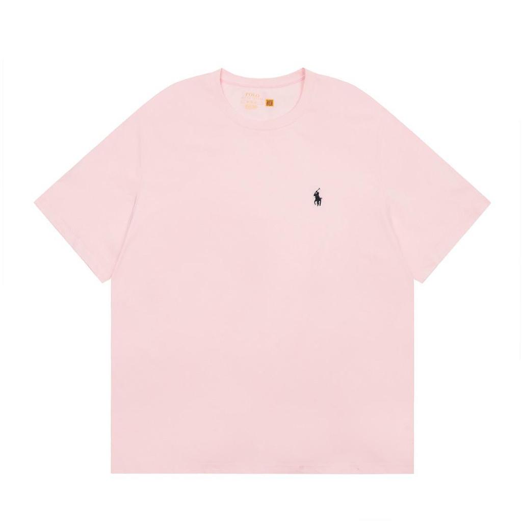 Ralph Lauren 2025 Unisex Casual T-shirt - Little Pony Logo, Round Neck, Short Sleeve.