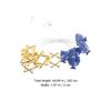 Hanukkah Six-Pointed Star String Light Battery Operated LED Decor Lights for Living Room Bedroom Room Party Festive