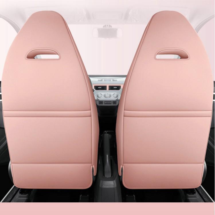 All-Season Chery QQ Ice Cream Car Seat Covers: Full Coverage Waffle Cone Milkshake Design