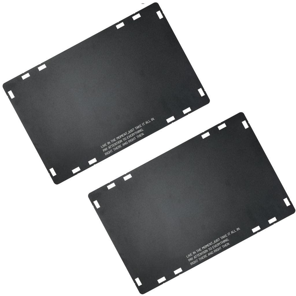 CAMPING MOON Tactical Table Top Plate Table Table Jedna pracovní deska Černá sada ozubených kol 2 T-510-2TB